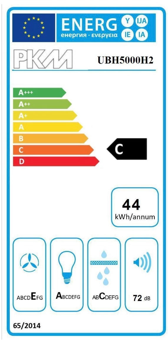 PKM Dunstabzugshaube 60 cm – Kompakt, kraftvoll & modernes Design