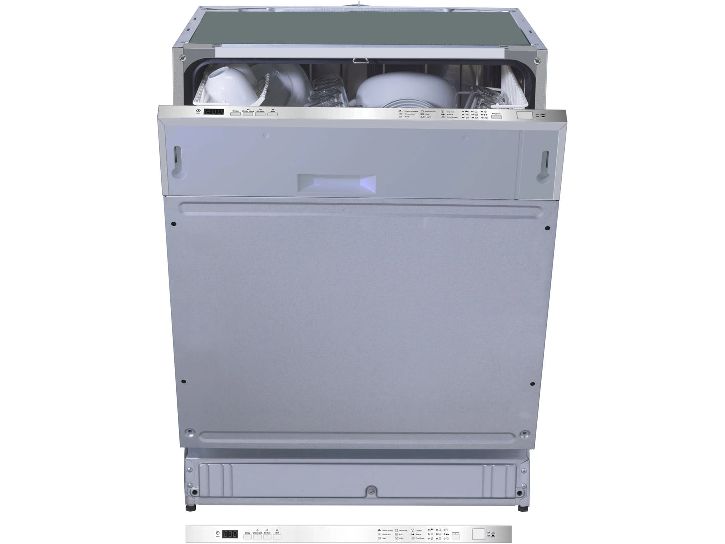 Küchengeräte-Set „Kompakt 5“ – Einbauherd, Glaskeramikkochfeld, Kühlschrank, Geschirrspüler & Dunstabzugshaube